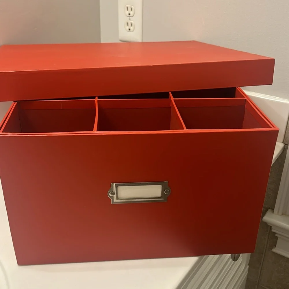 Pottery Barn Ornament Box